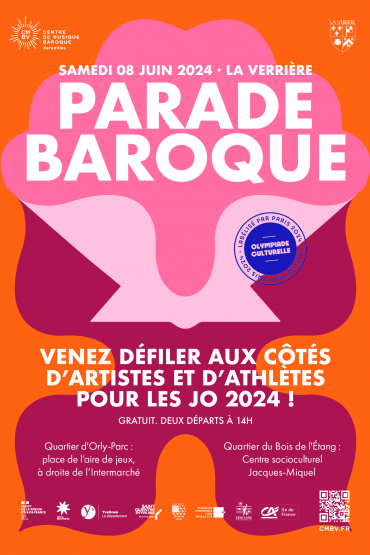 Affiche parade baroque 8 juin CMBV