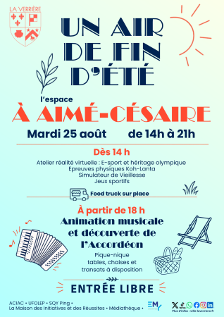 Fin d'été à Aimé Césaire