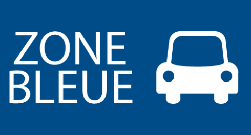 Zone bleue